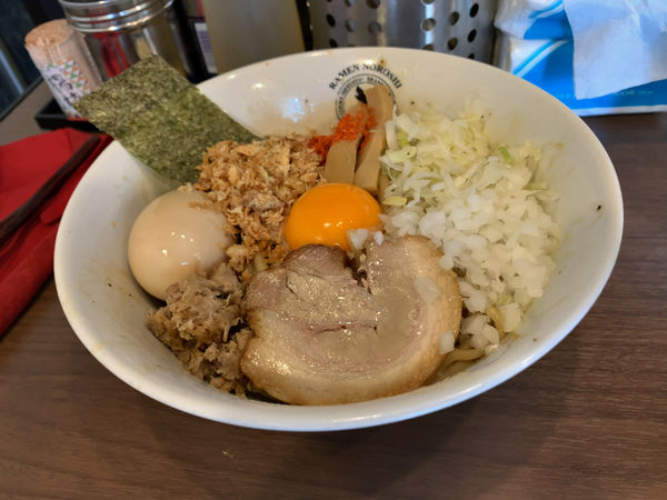 「狼煙まぜそば 250g」@狼煙 東大宮店の写真