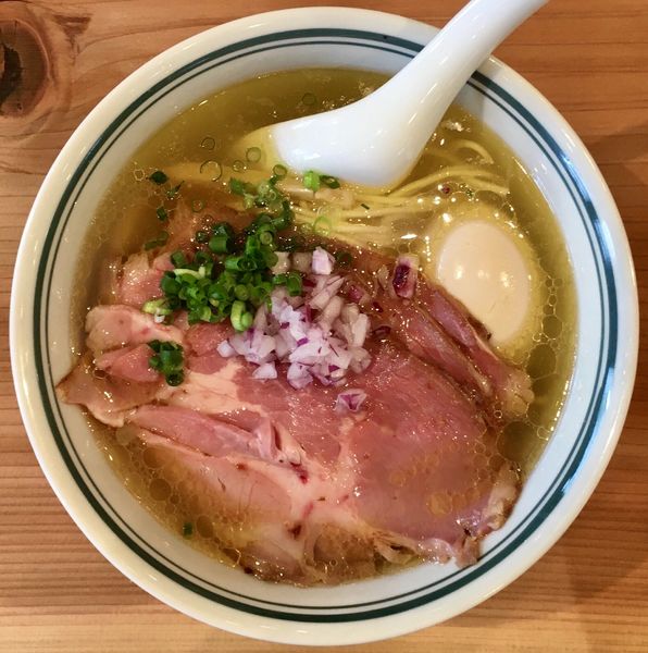 「特製RAGEそば（塩）＋ 替え玉」@麺尊RAGE RENEGADESの写真