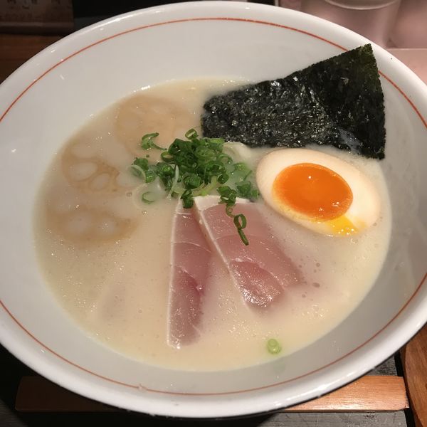 「濃厚魚介そば（￥960）」@麺と心 7の写真
