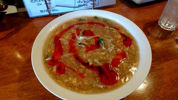 「酸辣湯麺　950円」@中華そば 光明軒の写真