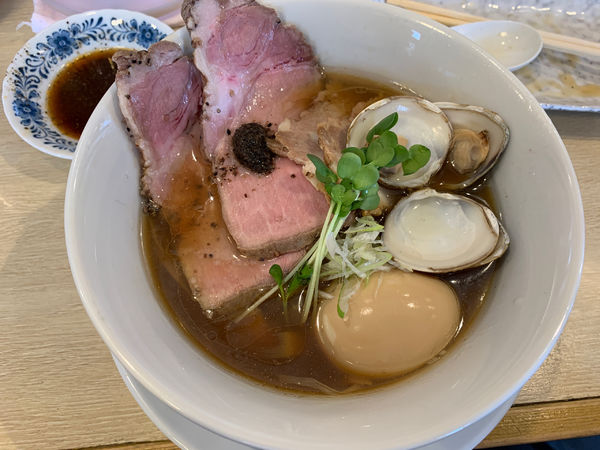 「特製蛤そば醤油」@麺屋壱心の写真