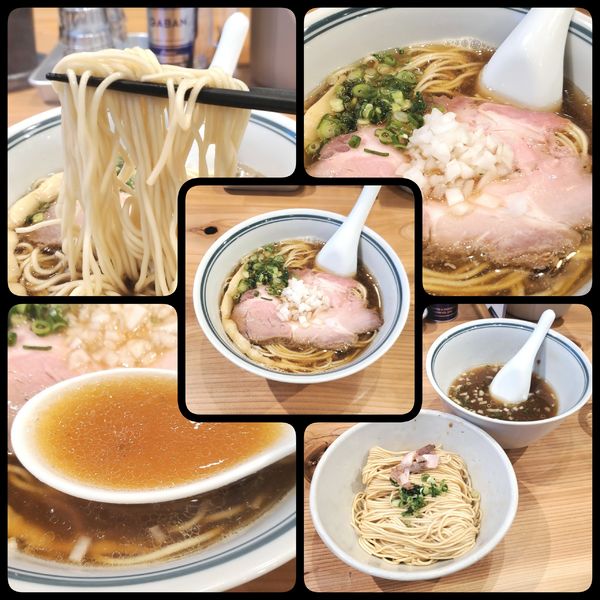 「煮干しそば＋替え玉（つけ麺風にしてどうぞ）」@麺尊RAGE RENEGADESの写真