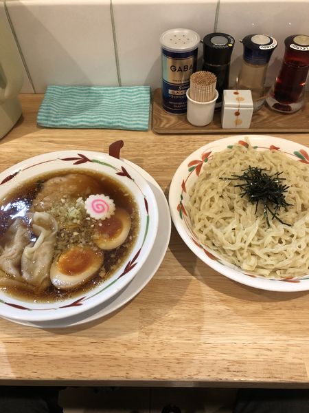 「特製醤油つけめん(太麺)1100円」@らーめん天神下 大喜の写真