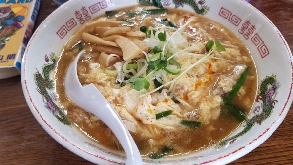 「6月限定　むかしあんかけ」@らあめん 寸八 総本店の写真