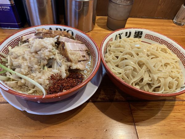 「つけ麺」@らーめん バリ男 新橋本店の写真