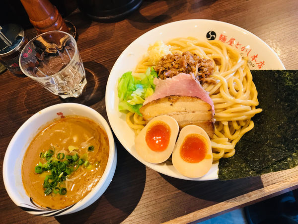 「とがしの濃厚つけ麺 白」@麺屋とがしの写真