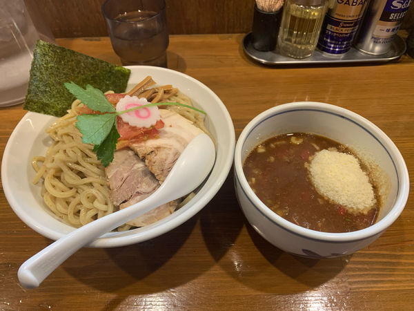 「トマトチーズつけ麺」@麺屋 蕃茄の写真