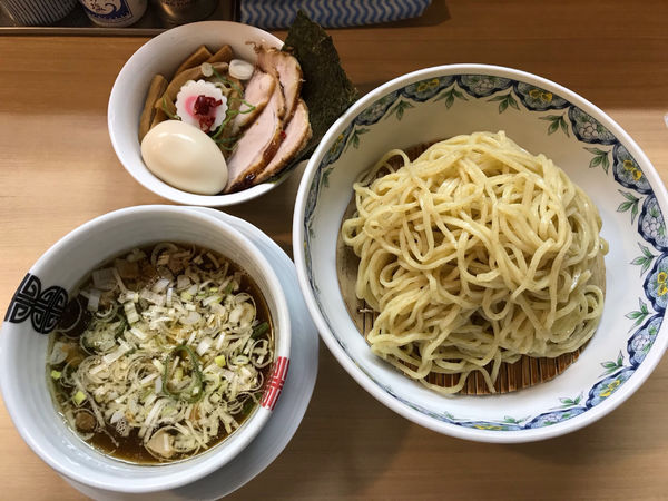 「特製豚鴨のつけそば 1,100円」@中華そば 多賀野の写真