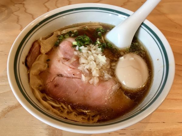 「煮干しそば ＋ 味玉 ＋ 替え玉」@麺尊RAGE RENEGADESの写真