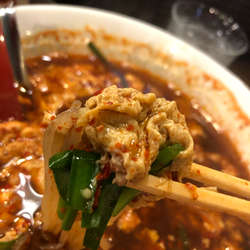 元祖辛麺 大辛(5辛) 韓国麺 ニンニク