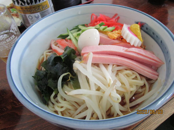 「冷し中華 850円」@そば清の写真