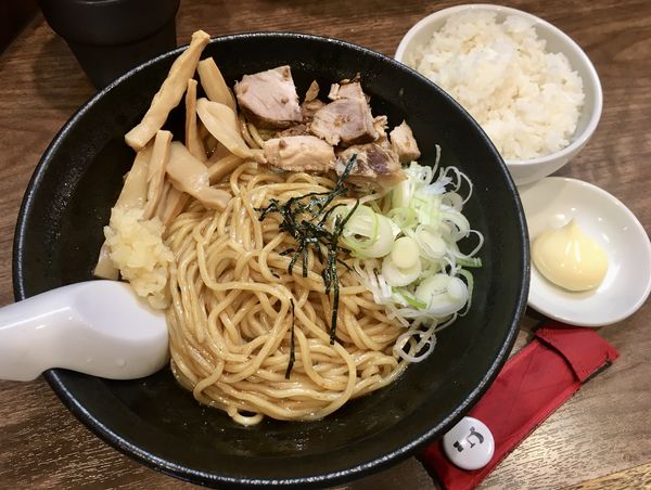 「油そば大盛＋ライス」@麺達 うま家の写真