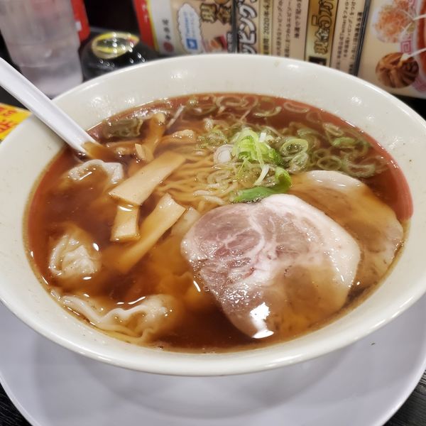 「酒田のふわとろワンタンメン(¥740)」@幸楽苑 横須賀佐原店の写真