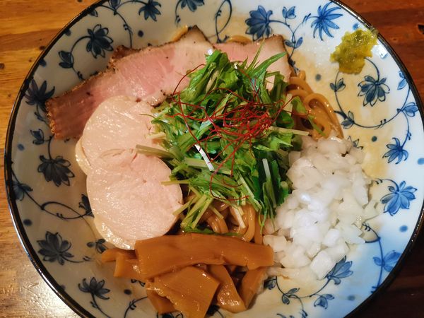 「地鶏まぜ麺」@まぜ麺 佑ちゃんの写真