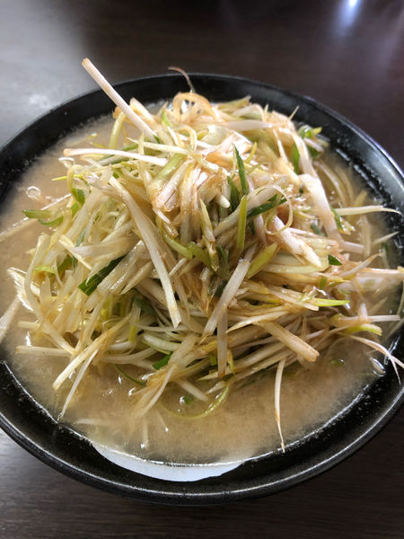 「ネギ山ラーメン」@とんこつラーメン まる一の写真