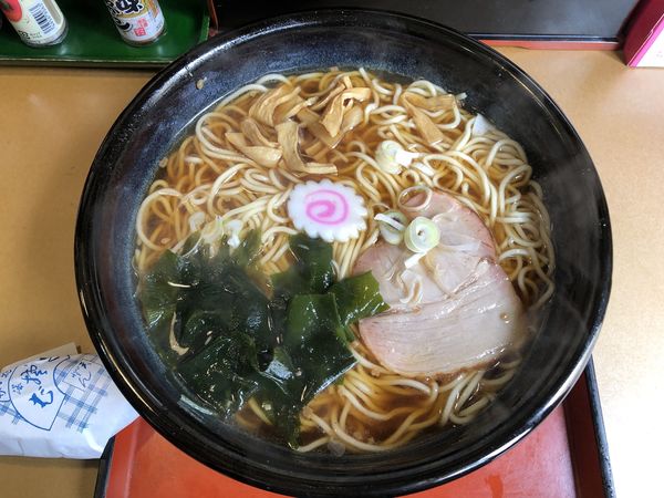 「ラーメン大盛り　750円」@そば屋 橋本家の写真