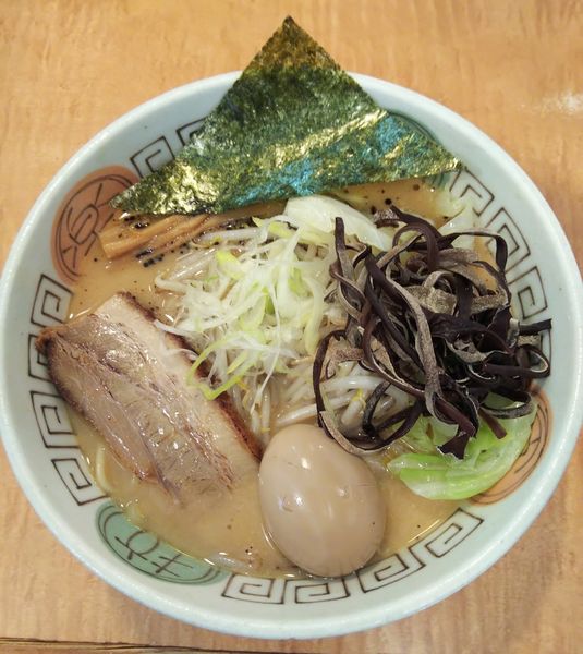 「白味噌 大盛 味玉（￥730+C）」@十味やの写真