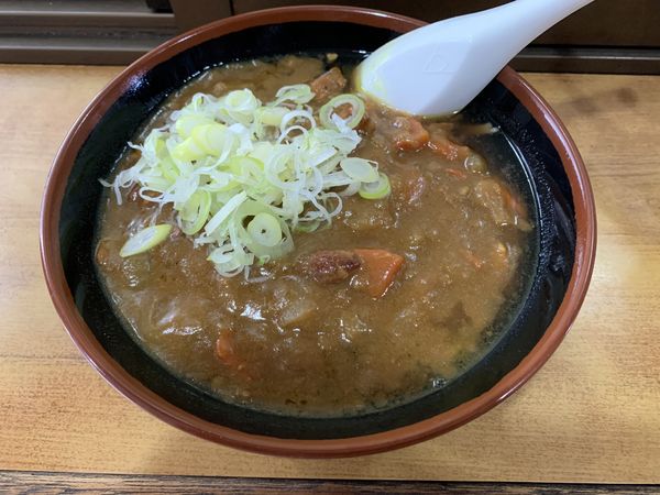 「カレーそば 650円」@さぬき屋の写真