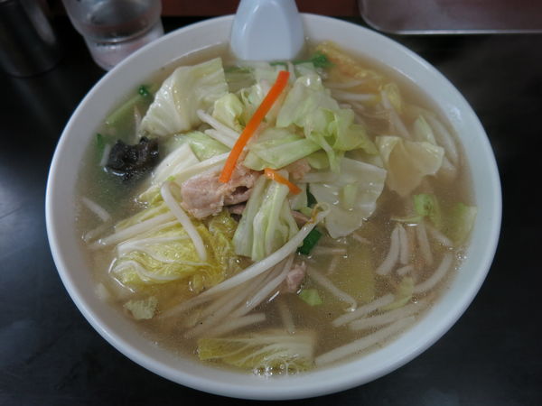 「タン麺：590円」@味の三恵の写真