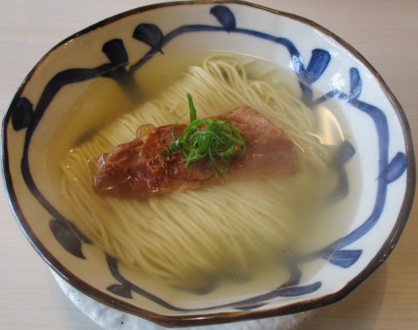 「鯛煮干の塩そば　750円」@タナカ ロボの写真