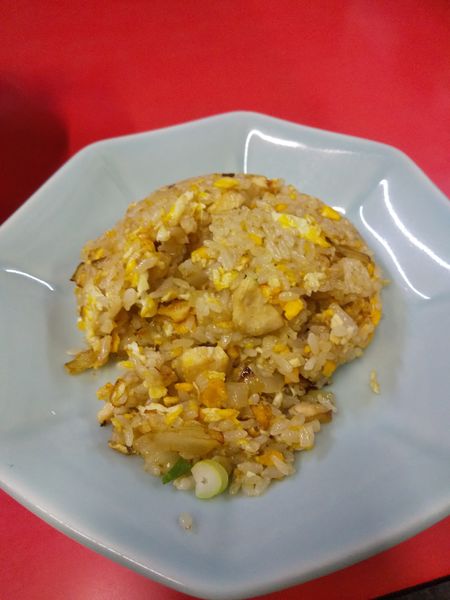 「ラーメン＋半チャーハン700円」@栄華の写真