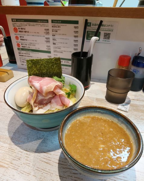 「平日限定 特製つけそば」@中華そば 四つ葉の写真