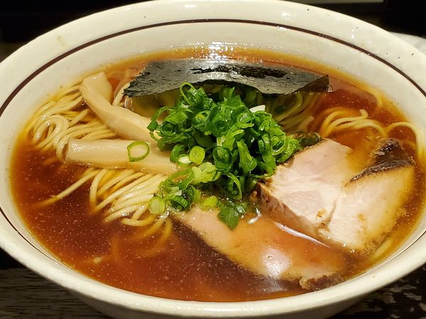 「中華そば　大盛」@中華そば しながわの写真