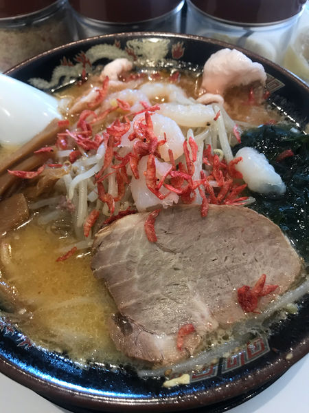 「海老みそラーメン」@北海道らーめん みそ熊 自由が丘店の写真
