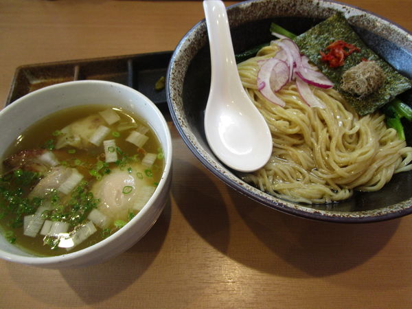 「特製つけ蕎麦(塩)　１１７０円」@支那蕎麦屋 藤花の写真