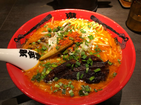「カラシビ味噌らー麺」@カラシビ味噌らー麺 鬼金棒の写真