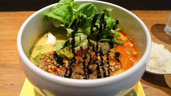 「【昼】特製担々麺ヘーゼルナッツ風味」@蔭山樓 表参道ヒルズ店の写真