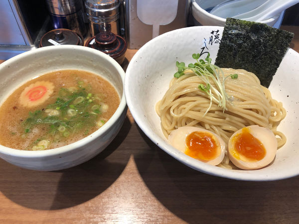「鶏白湯つけ麺　普通盛り　味玉」@麺屋 藤しろ 練馬店の写真