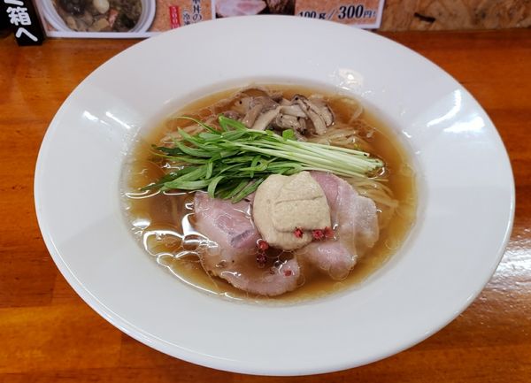 「ポルチーニ香る　我飯醤油ラーメン800円」@麺道 わがまんまの写真