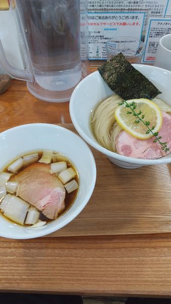 「昆布水醤油つけそば」@アメノオトの写真