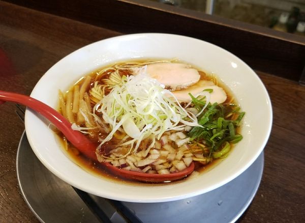 「雉の中華そば880円」@立ち呑み居酒屋 金町製麺の写真