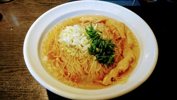 「冷やし淡麗ママカリ煮干蕎麦＋炙り肉メシ」@弘明寺丿貫の写真