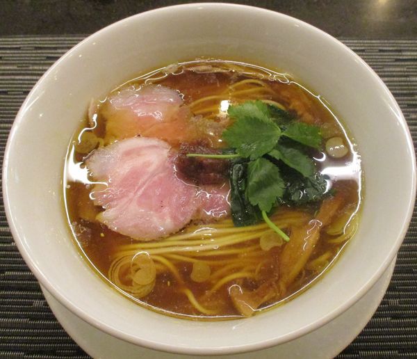 「醤油らぁめん　850円」@MENSHOの写真