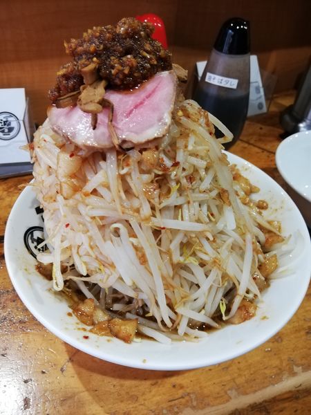 「油そば野菜」@油そば 5坪の写真