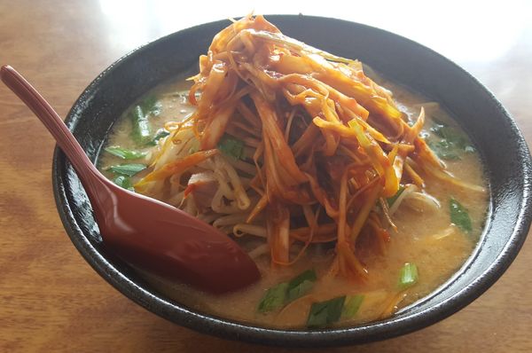 「辛ネギ味噌」@麺屋結うの写真
