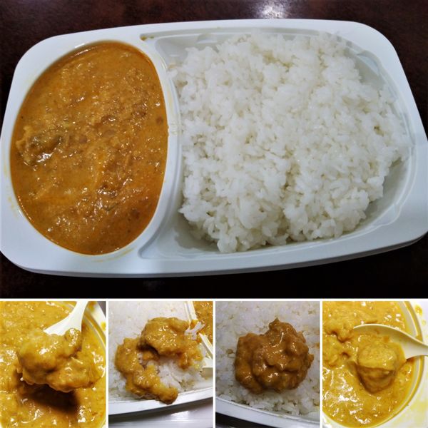 「チキンカレーボックス(辛口)　500円」@ネパカの写真