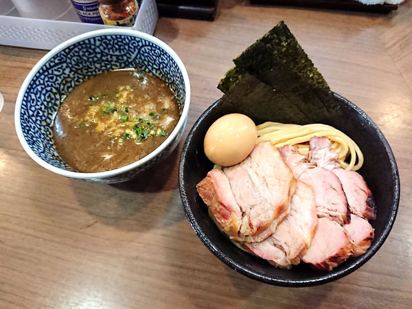 「特製極濃煮干しつけ麺」@煮干しつけ麺 宮元の写真