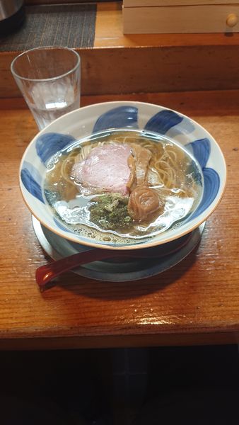 「南高梅煮干塩らぁ麺」@さんくるげの写真