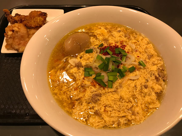 「バルトロタンタンメン特すごいからあげセット　980円」@バルトロタンタンメンSHIZUKUの写真