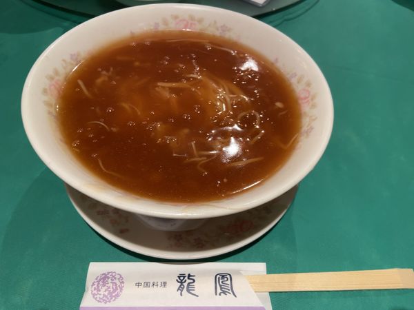 「フカヒレラーメン」@龍鳳の写真