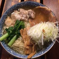 鶏そば 塩 チャーシュー1枚