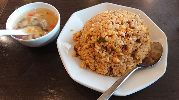 「22.四川風山椒チャーハン 660円」@六町飯店の写真