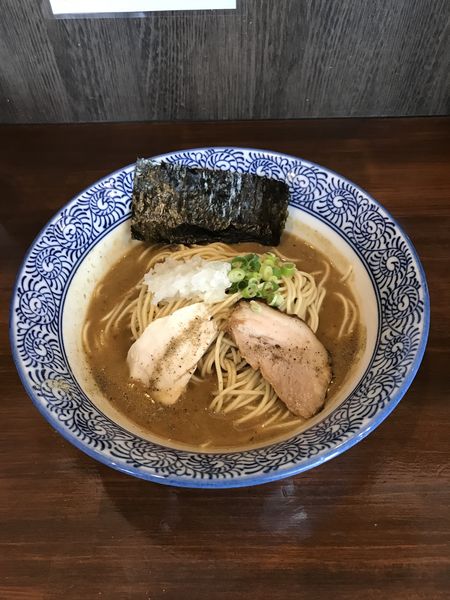 「濃厚煮干し蕎麦　900円」@煮干し中華蕎麦 山崎の写真