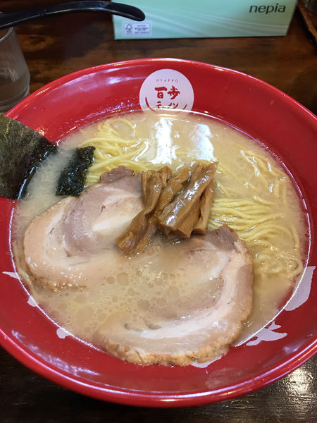「百歩ラーメン(大盛)」@百歩ラーメン 北浦和店の写真