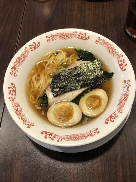 「味玉ラーメン（大盛り）」@バーミヤン 尾久店の写真