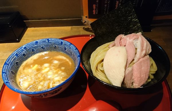 「豚骨魚介つけ麺 中盛」@麺屋 食べいろの写真